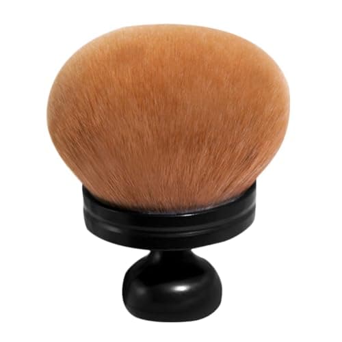 Image of HOMOCONO Fluffy Large Blush Powder Brush Soft Makeup Brush for Face Powder Application and Travel Beauty
