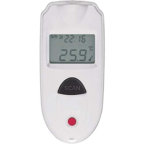 Image of VOLTCRAFT IR 110 – 1S Infrared Thermometer Field of View (FOV) 1: 1 from -33 Up to + 110 °C Thermometer IR