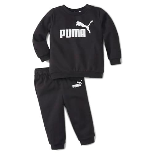 Image of PUMA Minicats ESS Crew Jogger FL, Cotton Black, 104