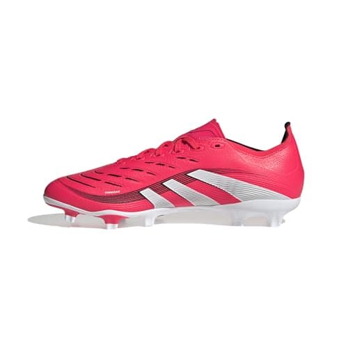 Image of adidas Unisex Predator League Firm Ground/Multi Ground Football Boots, Lucid Red/Cloud White/Core Black, 9 UK