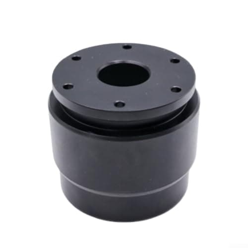 Image of Alanmoship 1 Pack Quick Release Adapter for MOZA TURN Direct Drive Simulator, 55mm 6-Hole Aluminum Alloy Racing Wheel Hub, Lightweight Black for Sim Racing for SESSIONS