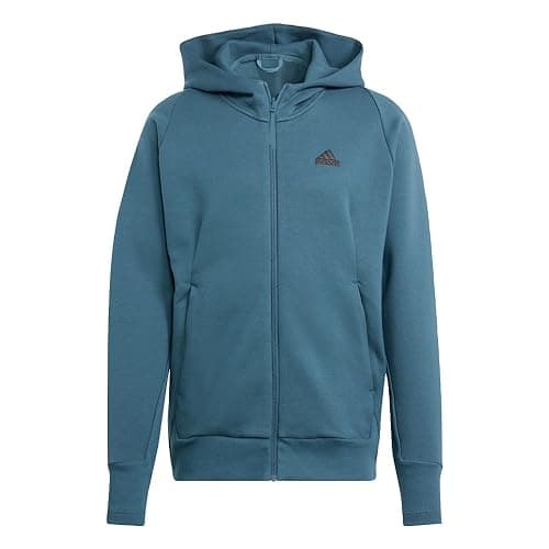 Image of adidas Men's Z.n.e. Premium Full-Zip Hoodie, Arctic Night, S