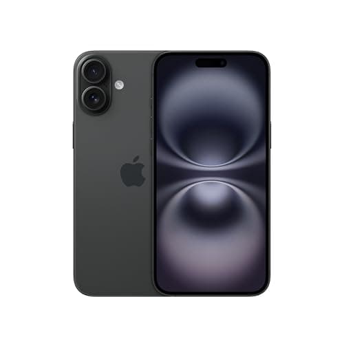 Image of Apple iPhone 16 Plus 128 GB: 5G Mobile phone with Apple Intelligence, Camera Control, A18 Chip and a Big Boost in Battery Life. Works with AirPods; Black