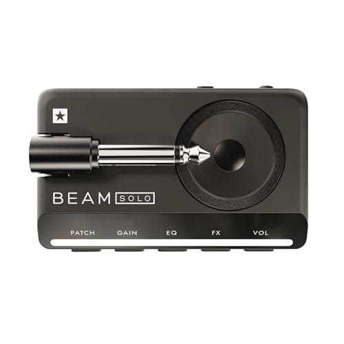 Image of Blackstar BEAM: Solo Headphone Amplifier with App Control for Electric Acoustic and Bass Guitar USB-C Bluetooth Tuner Metronome 6hr Battery ISF SpeedDial XpressFX – Pocket Studio Tone