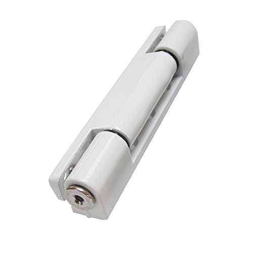 Image of White Avocet UPVC Door Butt Hinge Flat 115mm 0° Degrees