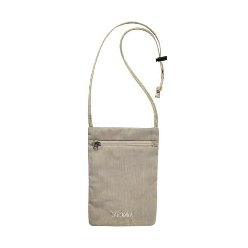 Image of Tatonka Unisex - Adult Skin Neck Pocket Neck Pouch, Macchiato, 19 x 13 cm