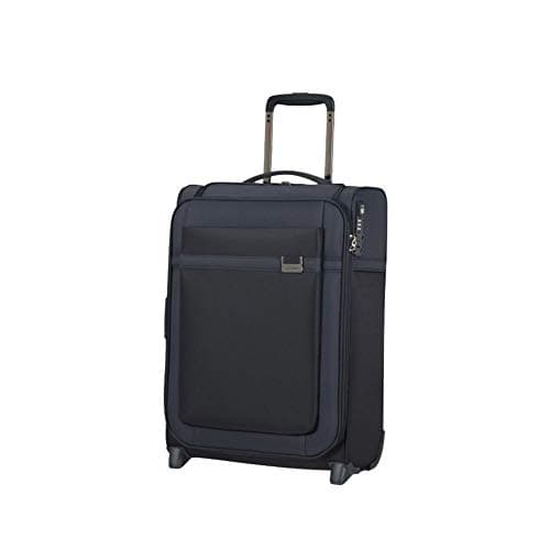 Image of Samsonite Airea - Upright S Toppocket Expandable Hand Luggage, 55 cm, 41/46 L, Blue (Dark Blue)