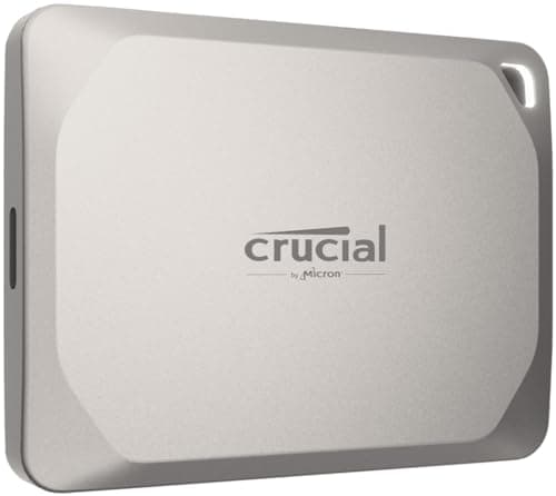 Image of Crucial X9 Pro for Mac 2TB Portable External SSD - Up to 1050MB/s Read/Write, Mac Ready, External Solid State Drive, IP55 Water and Dust Resistant, USB-C 3.2 - CT2000X9PROMACSSD9B02