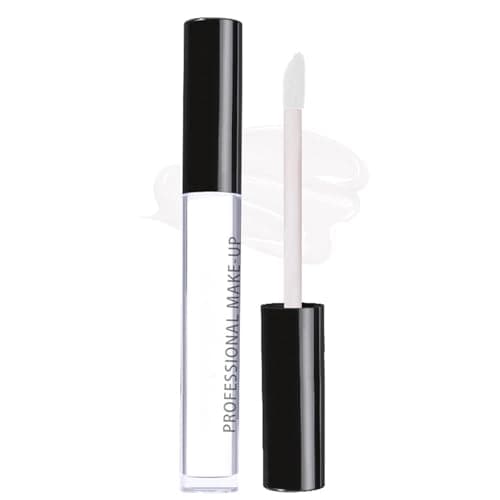 Image of White Lipstick Halloween Liquid Lipstick Long Lasting, Matte Lip Gloss Gift for Women Men, Lip Stain Highly Pigmented Smudge-Proof, Lipgloss for Halloween Makeup Cosplay Party (White)