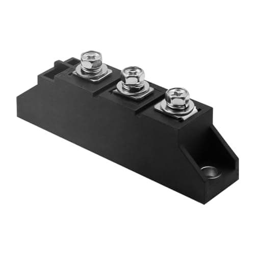 Image of DollaTek Black Photovoltaic Anti-Reverse Rectifier,Bridge Diode Rectifier Module - MDK 50A 1600V
