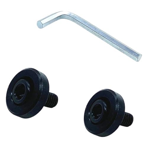 Image of of 2 Screw Bolts and 1 Hexagonal Spare Parts Suitable for Multitool DTM50 TM3000C with Outer Flange 265674-6 783233-9 Metal Screw Bolts and Hexagonal