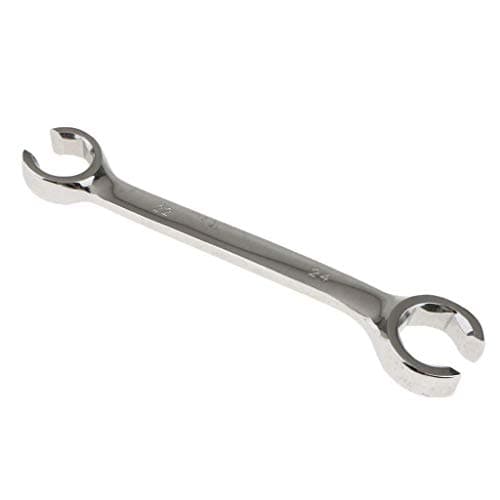 Image of SENRISE Flare Nut Spanner 1PCS Double End Open Ring Spanner Brake Pipe Spanner Metric for Home and Auto Repairing (6x8mm)