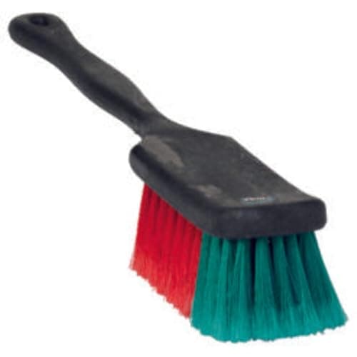 Image of Vikan 522252 Vehicle Brush with Long Handle, Soft/Split, Black, 420 mm Length, 65 mm Width, 65 mm Height
