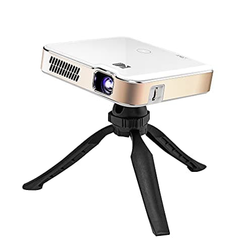 Image of KODAK Luma 400 Portable HD Smart Projector, Wi-Fi, Bluetooth, HDMI and USB Compatible Mini Home Theater System Up to 150, 720p Native Resolution (4K), 200 ansi Lumens, Tripod Included