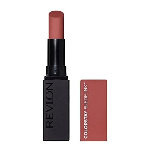 Image of REVLON Lipstick, ColorStay Suede Ink, Built-in Primer, Infused with Vitamin E, Waterproof, Smudgeproof, Matte Color, 003 Want it All (Pack of 1)