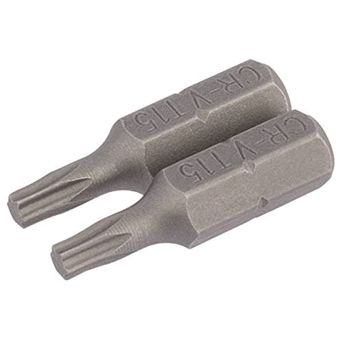 Image of Draper 66429 T15 1/4" Hex Draper TX-Star® Insert Bit 25mm Long (2 Piece)