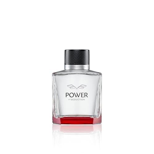 Image of Banderas Perfumes - Power of seduction - Eau de toilette Spray for Men - Long Lasting - Masculine, Elegant and Sexy Fragance - Lavender, Apple and Woody Notes - Ideal for Day Wear - 100 ml