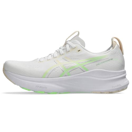 Image of ASICS Women's Gel-Kayano 32 Running Shoes, White/Seashell, 6 UK