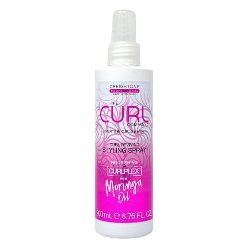 Image of The Curl Company Curl Reviving Styling Spray (200ml) – Professionally Formulated with Nourishing Curplex with Moringa Oil. Experts in Curls & Waves