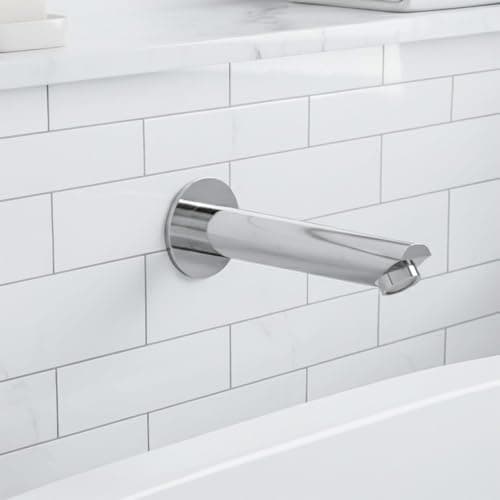 Image of Round Bath Filler Spout Chrome
