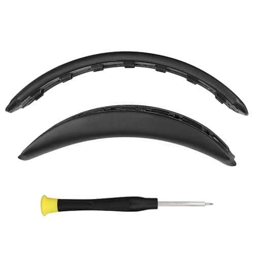 Image of Headband Replacement for Bose Quietcomfort 35 - Snap On Design Parts for QC45 QC35II QC35 Wired & Wireless Headphones, Fast Installation (Black)