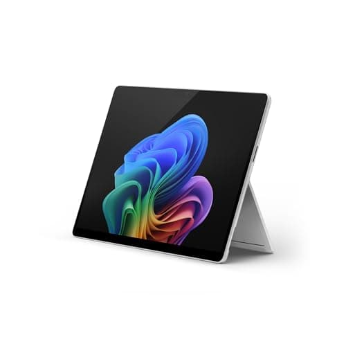 Image of Microsoft Surface Pro (without power supply) | Copilot+ PC | 13-inch touch screen | Snapdragon® X Plus (10 cores) | 16GB RAM | 512GB SSD | Latest Model, 11th Edition | Platinum