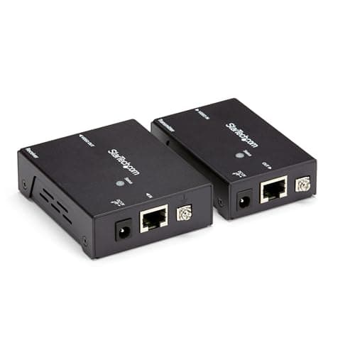 Image of StarTech.com HDMI over CAT5/CAT6 Ethernet Extender with HDBaseT - 4K@115ft, 1080p@230ft - HDMI Video Transmitter and Receiver Kit w/ POC (ST121HDBTE)