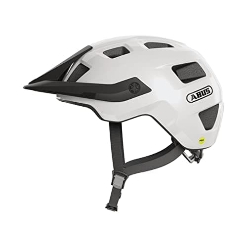 Image of ABUS MTB helmet MoTrip - robust bike helmet with height-adjustable peak for mountain bikers - customised fit - unisex