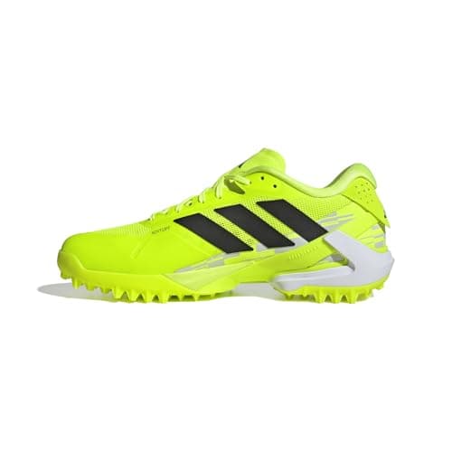 Image of adidas Unisex Adizero LUX 3 Hockey Shoes, Lucid Lemon/core Black/Dash Grey, 7 UK