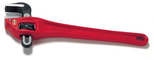 Image of RIDGID 89435 Model 14 Heavy-Duty Offset Pipe Wrench, 14-inch Plumbing Wrench