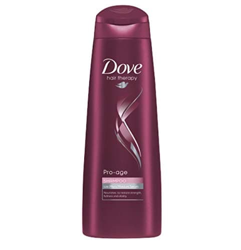 Image of 3 x Dove Hair Therapy Shampoo Pro Age – For Dry Hair – 250 ml
