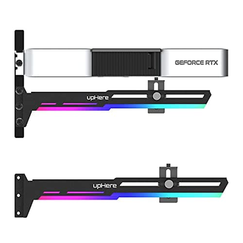Image of upHere GPU Holder,Graphics Card GPU Support Video Card Holder Bracket, Video Card Sag Holder/Holster Bracket(ARGB LED),G276ARGB
