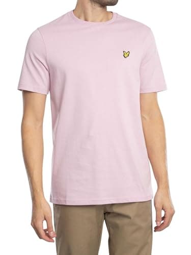 Image of Lyle & Scott SS T-Shirts Plain T-Shirt X574 Pink Light, S