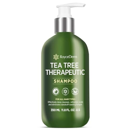 Image of Roycederm Tea Tree Shampoo - Clarifying Shampoo for Oily Hair and Scalp with Tea Tree Oil