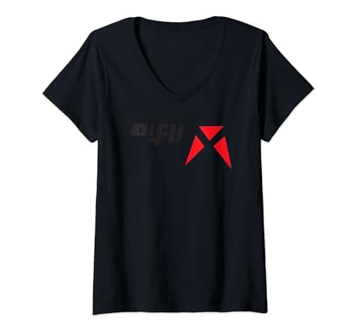Image of Womens Star Wars The Rise Of Skywalker Jet Trooper Military Sign V-Neck T-Shirt