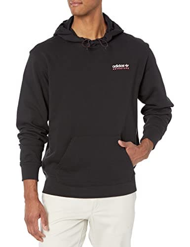 Image of adidas Originals Men's Adventure Hoodie, Black, Large