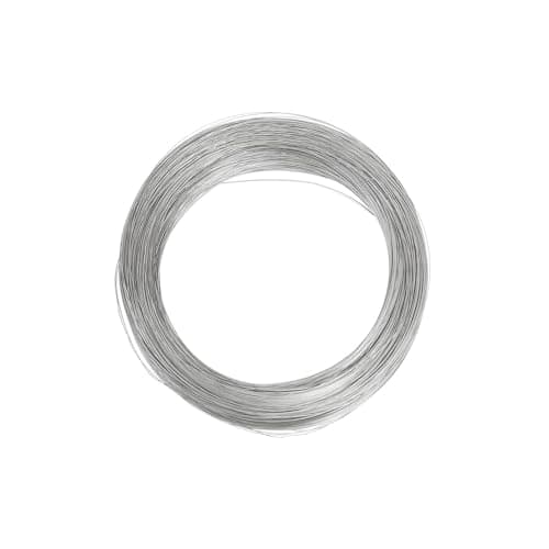 Image of SKYPRO 0.5mm 304 Stainless Steel Wire - 32Ft for DIY Arts & Crafts, Jewelry Making, Bonsai Training & Garden