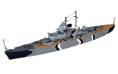 Image of Revell 05802 Bismarck 1:1200 Scale Unbuilt/Unpainted Plastic Model Kit