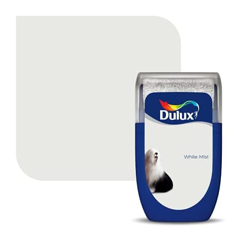 Image of Dulux Tester Paint, White Mist, 30 ml (Pack of 1)