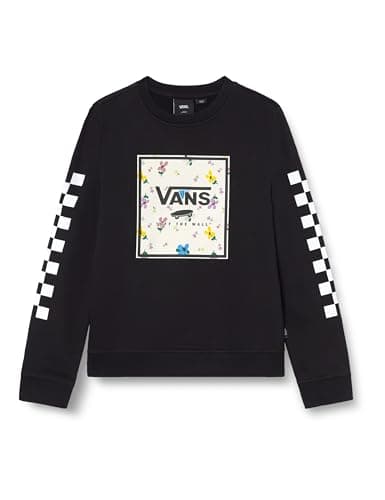 Image of Vans Classic black crew neck sweater, Black, M
