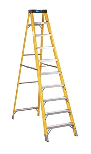 Image of Sealey Trade Fibreglass Step Ladder 9-Tread EN 131 - FSL10