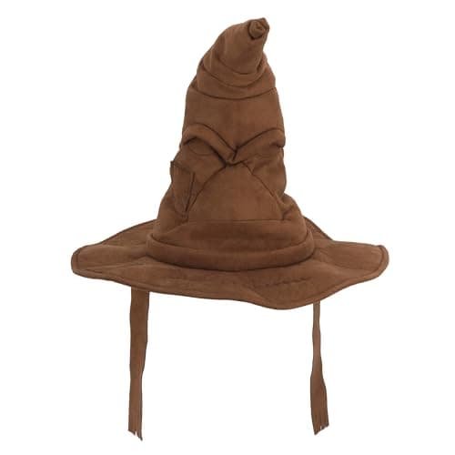 Image of Hallmark Christmas Tree Topper, Hogwarts Sorting Hat Tree Topper, Harry Potter Decoration, Hogwarts School of Witchcraft and Wizardry, Brown