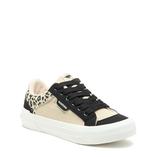 Image of Rocket Dog Cheery Blocked Trainers UK 3 Black