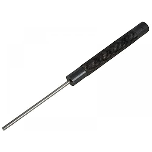 Image of Faithfull Long Series Pin Punch 5/32In Round Head, Black