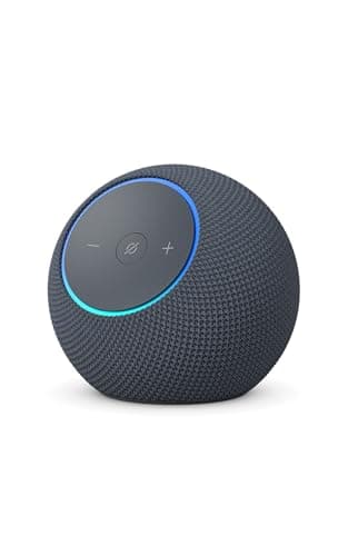Image of Certified Refurbished Amazon Echo Dot Max (newest gen), Bluetooth speaker with room-filling sound and built-in smart home hub, Graphite