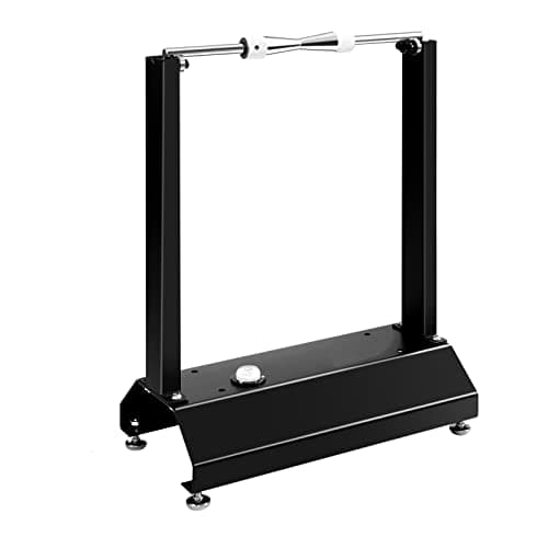 Image of TANGZON Motorcycle Bike Wheel Balancer, Rim Tire Balancing Stand with Adjustable Centering Cones, Wheel Maintenance Balancing Rack, 41 x 22 x 51cm