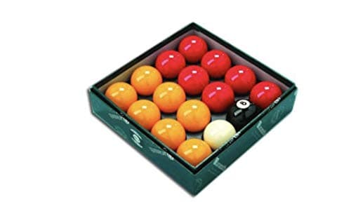 Image of Aramith Premier Red-Yellow 2" Pool Balls with 1 7/8" White