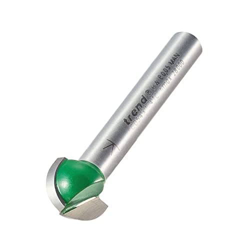 Image of Trend CraftPro Cavetto Router Cutter, 1/4 Inch Shank, 6.3mm Radius & 12.7mm Cut Diameter, Tungsten Carbide Tipped, C054X1/4TC
