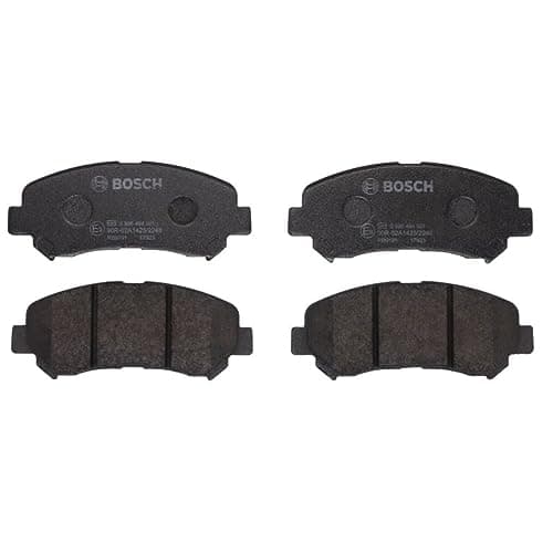 Image of Bosch BP1420 - Brake Pads Car Front Axle - Bosch Quality - Reduced Noise and Dust - ECE-R90 Certified - Copper-Free - 1 Set of 4 Pads
