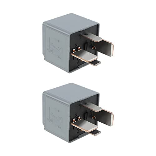 Image of OTOTEC 2PCS Car Relay 5M5T-14B192-EA V23136-J4-X62 Compatible with Mondeo Fiesta Focus Ka Transit Kuga Ranger Explorer C-Max Galaxy S-Max B-Max 4 Pin DC12V 70A Plug In Mount